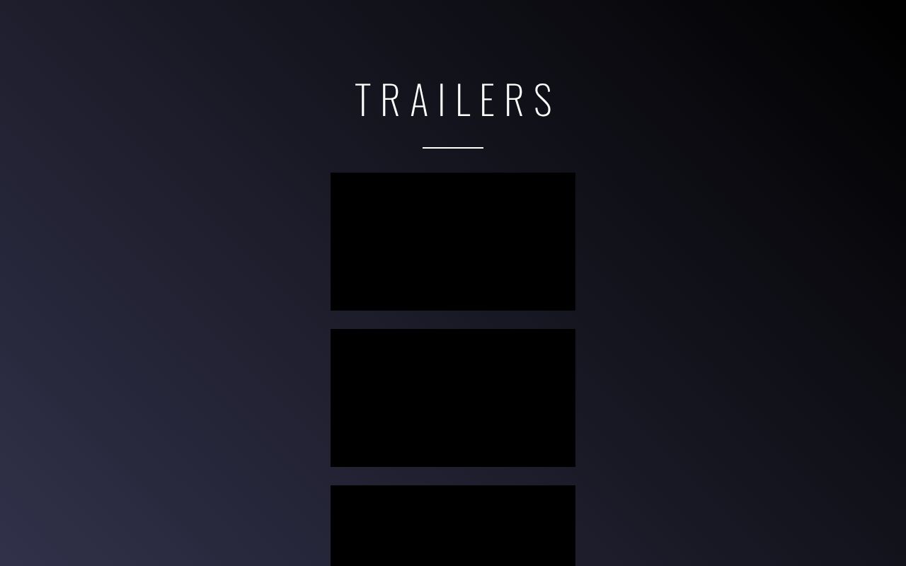 Carrd profile picture for @trailers